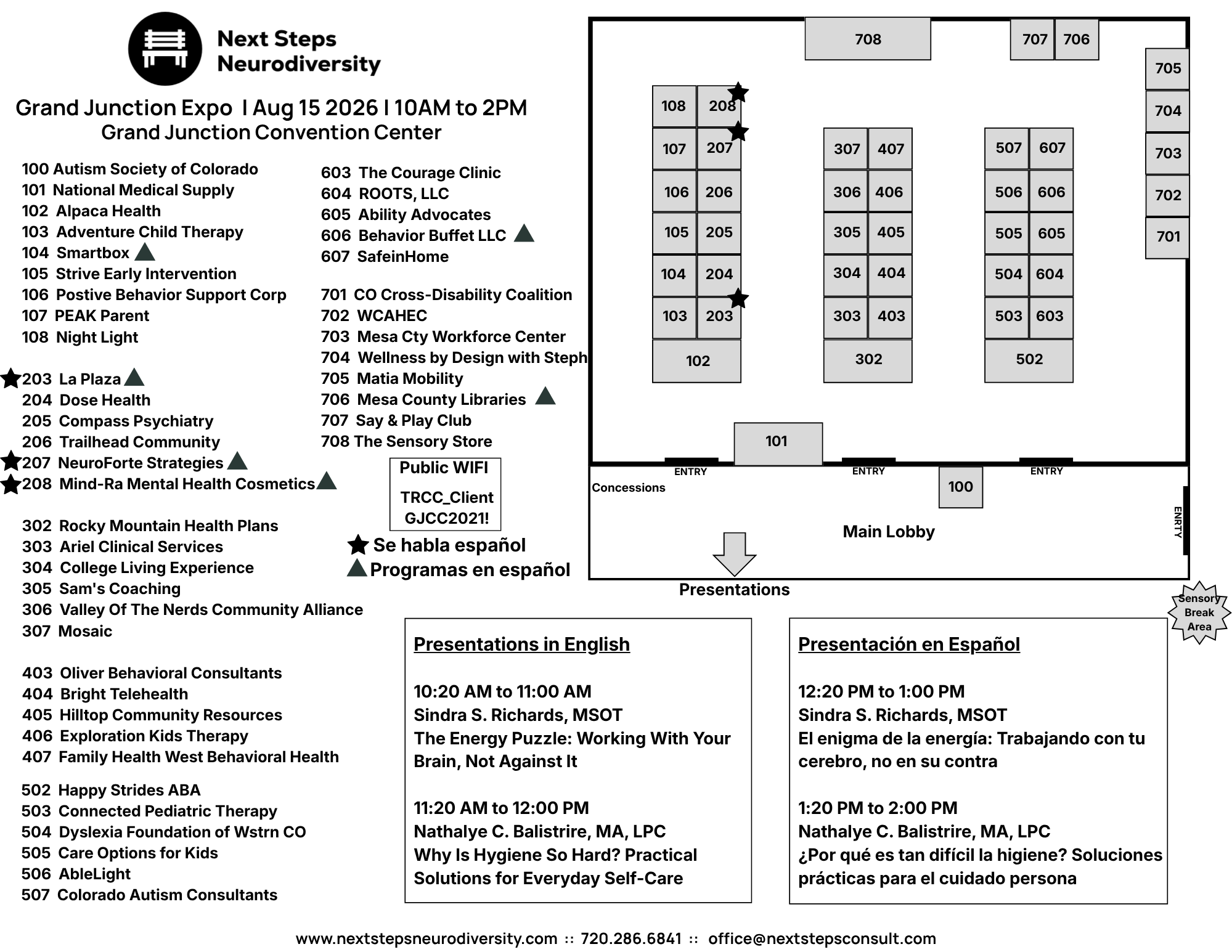 Exhibitor Map_2026 Grand Junction Expo_8.15.2026 v4 Exhibitor Map_2026 Grand Junction Expo_8.15.2026 v4